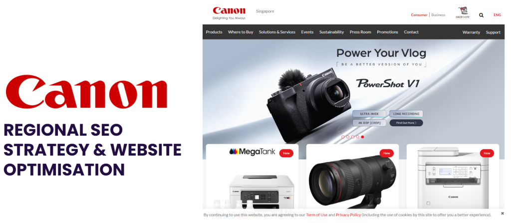 Canon Singapore & Malaysia